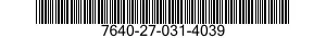 7640-27-031-4039 MAP 7640270314039 270314039