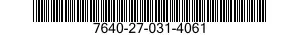 7640-27-031-4061 MAP 7640270314061 270314061