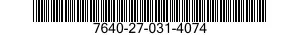 7640-27-031-4074 MAP 7640270314074 270314074