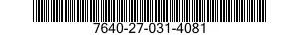 7640-27-031-4081 MAP 7640270314081 270314081
