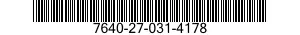 7640-27-031-4178 MAP 7640270314178 270314178
