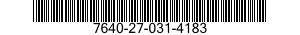 7640-27-031-4183 MAP 7640270314183 270314183