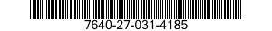 7640-27-031-4185 MAP 7640270314185 270314185