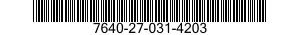 7640-27-031-4203 MAP 7640270314203 270314203