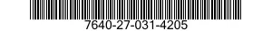 7640-27-031-4205 MAP 7640270314205 270314205