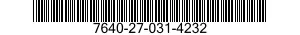 7640-27-031-4232 MAP 7640270314232 270314232