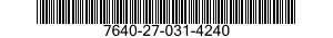 7640-27-031-4240 MAP 7640270314240 270314240