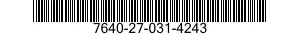 7640-27-031-4243 MAP 7640270314243 270314243
