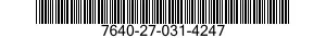 7640-27-031-4247 MAP 7640270314247 270314247
