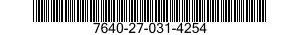 7640-27-031-4254 MAP 7640270314254 270314254