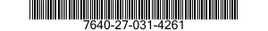 7640-27-031-4261 MAP 7640270314261 270314261