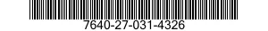7640-27-031-4326 MAP 7640270314326 270314326