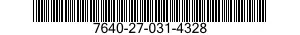 7640-27-031-4328 MAP 7640270314328 270314328