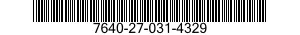 7640-27-031-4329 MAP 7640270314329 270314329