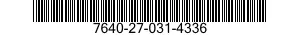 7640-27-031-4336 MAP 7640270314336 270314336