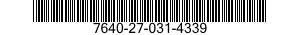 7640-27-031-4339 MAP 7640270314339 270314339