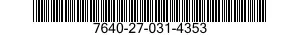 7640-27-031-4353 MAP 7640270314353 270314353