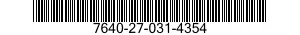 7640-27-031-4354 MAP 7640270314354 270314354