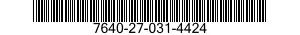 7640-27-031-4424 MAP 7640270314424 270314424