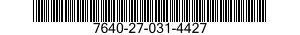 7640-27-031-4427 MAP 7640270314427 270314427
