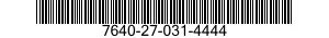 7640-27-031-4444 MAP 7640270314444 270314444