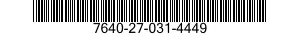 7640-27-031-4449 MAP 7640270314449 270314449