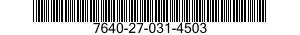 7640-27-031-4503 MAP 7640270314503 270314503