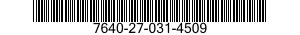 7640-27-031-4509 MAP 7640270314509 270314509