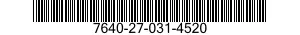 7640-27-031-4520 MAP 7640270314520 270314520