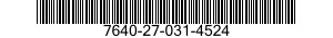 7640-27-031-4524 MAP 7640270314524 270314524