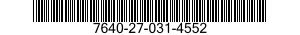 7640-27-031-4552 MAP 7640270314552 270314552