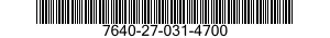 7640-27-031-4700 MAP 7640270314700 270314700