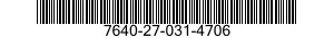 7640-27-031-4706 MAP 7640270314706 270314706