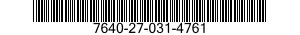 7640-27-031-4761 MAP 7640270314761 270314761