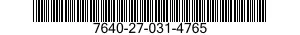 7640-27-031-4765 MAP 7640270314765 270314765