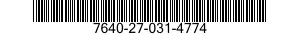 7640-27-031-4774 MAP 7640270314774 270314774