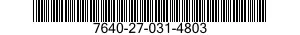 7640-27-031-4803 MAP 7640270314803 270314803