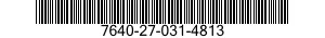 7640-27-031-4813 MAP 7640270314813 270314813