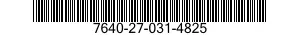7640-27-031-4825 MAP 7640270314825 270314825