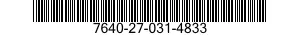 7640-27-031-4833 MAP 7640270314833 270314833