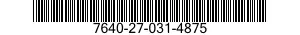 7640-27-031-4875 MAP 7640270314875 270314875