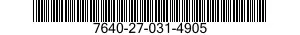 7640-27-031-4905 MAP 7640270314905 270314905
