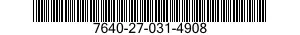 7640-27-031-4908 MAP 7640270314908 270314908