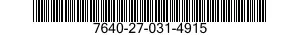 7640-27-031-4915 MAP 7640270314915 270314915
