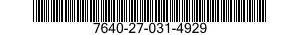 7640-27-031-4929 MAP 7640270314929 270314929