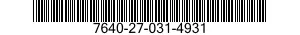 7640-27-031-4931 MAP 7640270314931 270314931