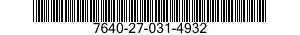 7640-27-031-4932 MAP 7640270314932 270314932