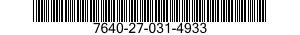 7640-27-031-4933 MAP 7640270314933 270314933
