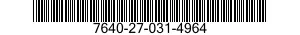 7640-27-031-4964 MAP 7640270314964 270314964