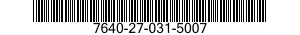 7640-27-031-5007 MAP 7640270315007 270315007